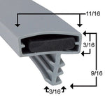 Refrigeration Gasket Profile 1095