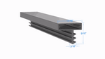 25567-1075, 255671075 by Strivide, Magnetic Gasket 36 1/4 x 78 Compatible with Kolpak 25567-1075, 255671075