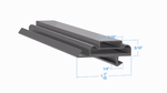 02-10090-0003 by Strivide, Magnetic Gasket 21 5/8 x 72 Compatible with Anthony Aftermarket 02-10090-0003