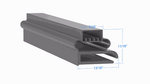 6051S Delfield PART# 1702009, 170-2009 by Strivide 23 1/8 x 59 5/16 Compatible with Delfield 1702009, 170-2009