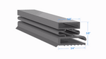Strivide, Magnetic Gasket 23 1/8 x 59 5/16 Compatible with Delfield