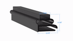 Strivide, Magnetic Gasket 24 1/2 x 72 Compatible with Delfield