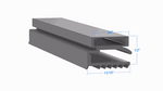 1307-P7 by Strivide, Magnetic Gasket 20 9/16 x 22 Compatible with Utility 1307-P7