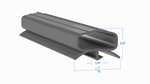 2GAD-0386-003 by Strivide, Magnetic Gasket 20 1/4 x 62 1/2 Compatible with Glenco 2GAD-0386-003