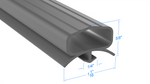 10310-30 by Strivide, Magnetic Gasket 24 1/4 x 25 7/8 Compatible with Silver King 10310-30