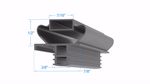 Refrigeration Gasket Profile 1357