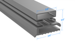 Strivide, Magnetic Gasket 21 1/2 x 29 3/8 Compatible with Traulsen