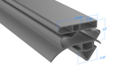 T-35F True PART# 811134 by Strivide 19 3/8 x 54 1/4 Compatible with True 811134