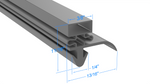 34014 by Strivide, Magnetic Gasket 12 7/8 x 30 3/4 Compatible with Silver King 34014