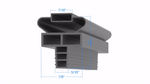 Refrigeration Gasket Profile 1471
