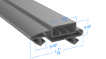 02-11393-0006 by Strivide, Magnetic Gasket 21 5/8 x 64 Compatible with Anthony Aftermarket 02-11393-0006