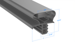2A6996-12 by Strivide, Magnetic Gasket 24 3/4 x 27 1/2 Compatible with Hoshizaki 2A6996-12