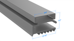 SER-04505-00, 4505 by Strivide, Magnetic Gasket 23 1/2 x 59 1/2 Compatible with Traulsen SER-04505-00, 4505