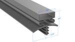 480E Brown PART# 138JC by Strivide 35 1/4 x 83 1/2 Compatible with Brown 138JC